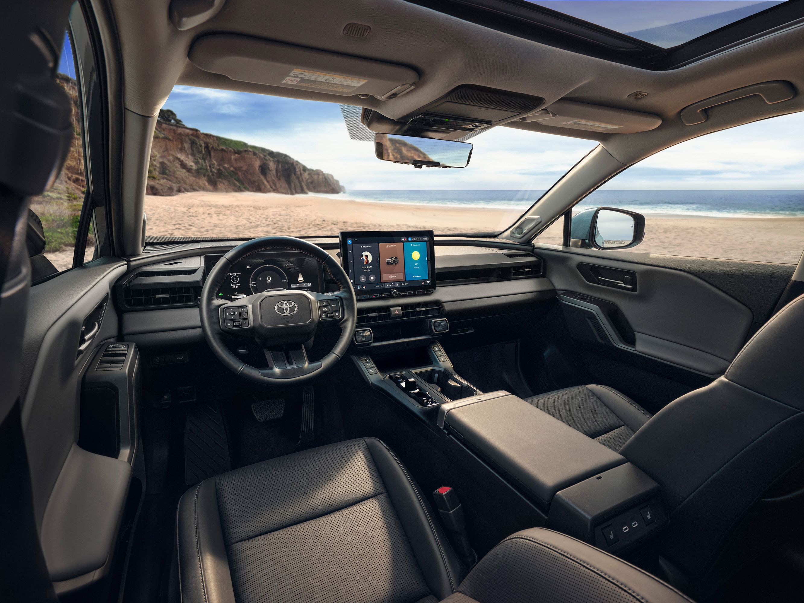 Interior tecnológico Toyota RAV4 2026 Limited