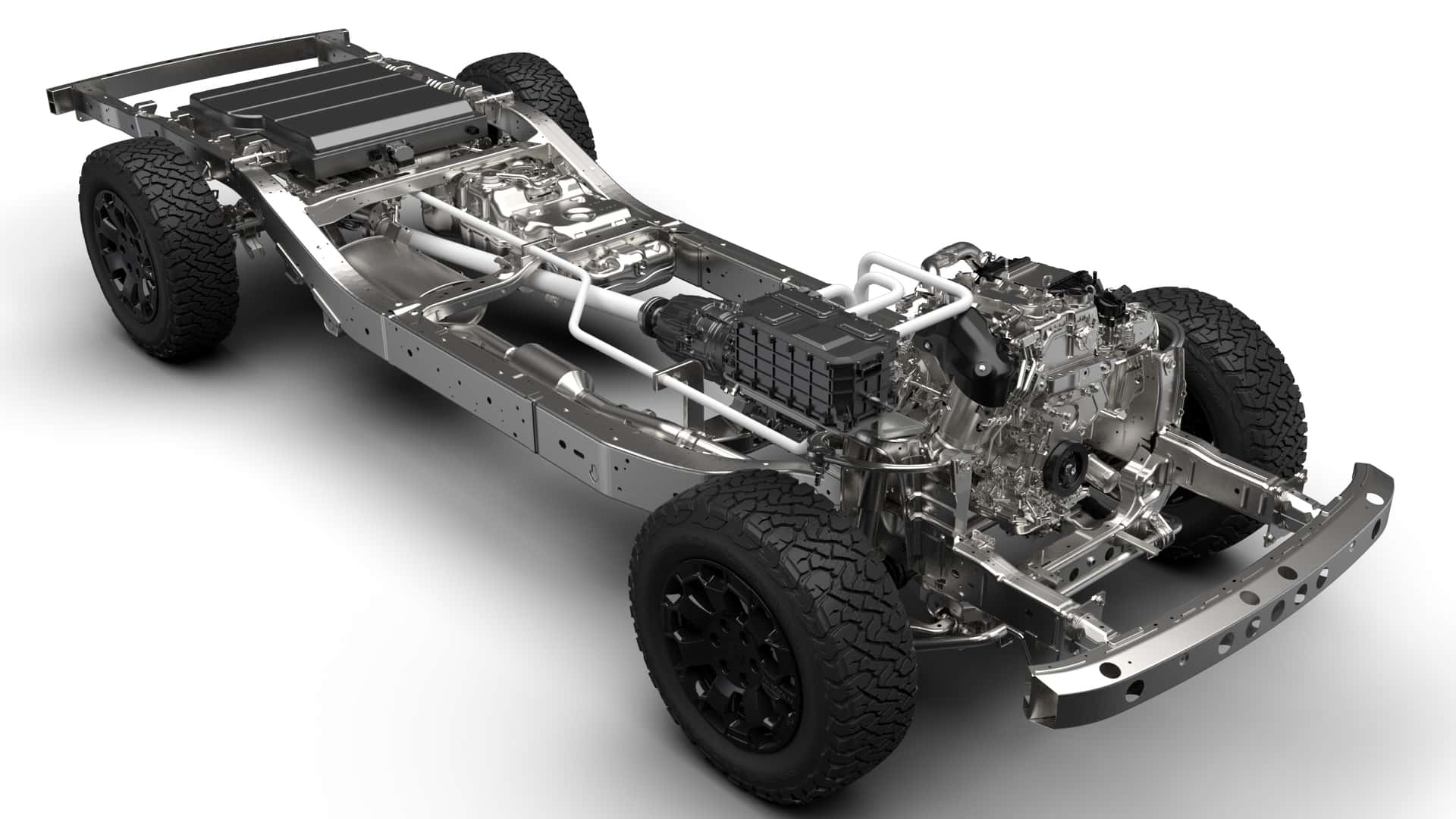 Chasis tipo escalera - Estructura robusta para off-road