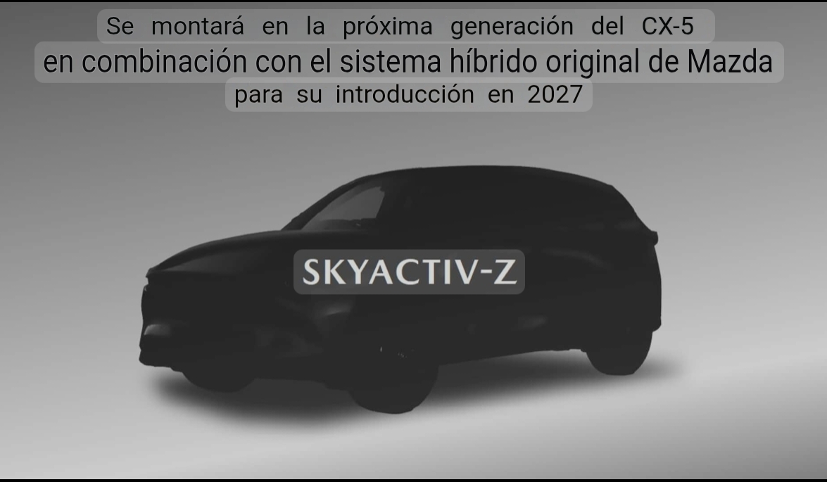 CX-5 de próxima generación con Skyactiv-Z